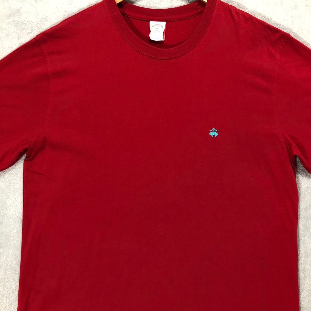 Brooks Brothers T-Shirt Cotton Crew Neck Short Sleeve Casual Top XL